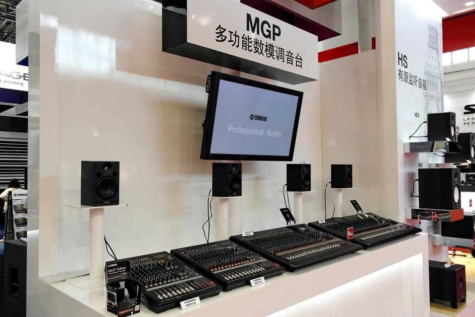 彩乐园专业音响新产品亮相PALM EXPO 2013展会 