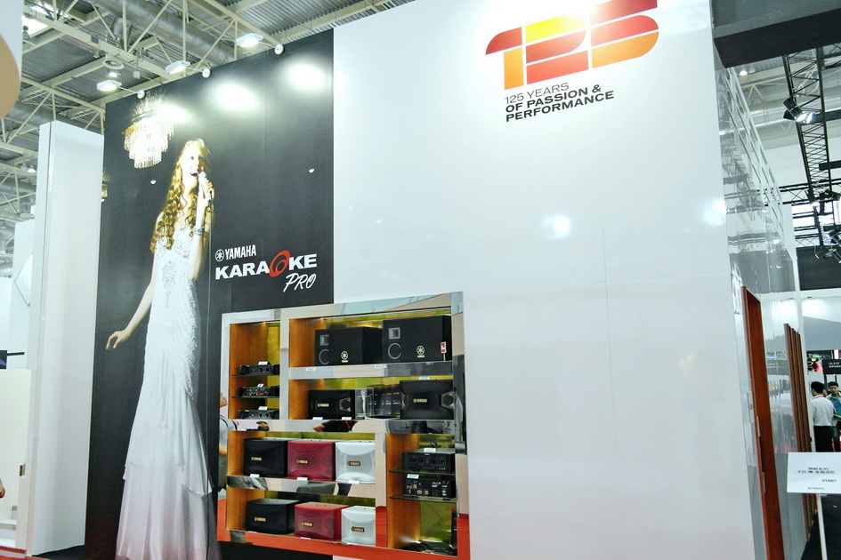 彩乐园专业音响新产品亮相PALM EXPO 2013展会 