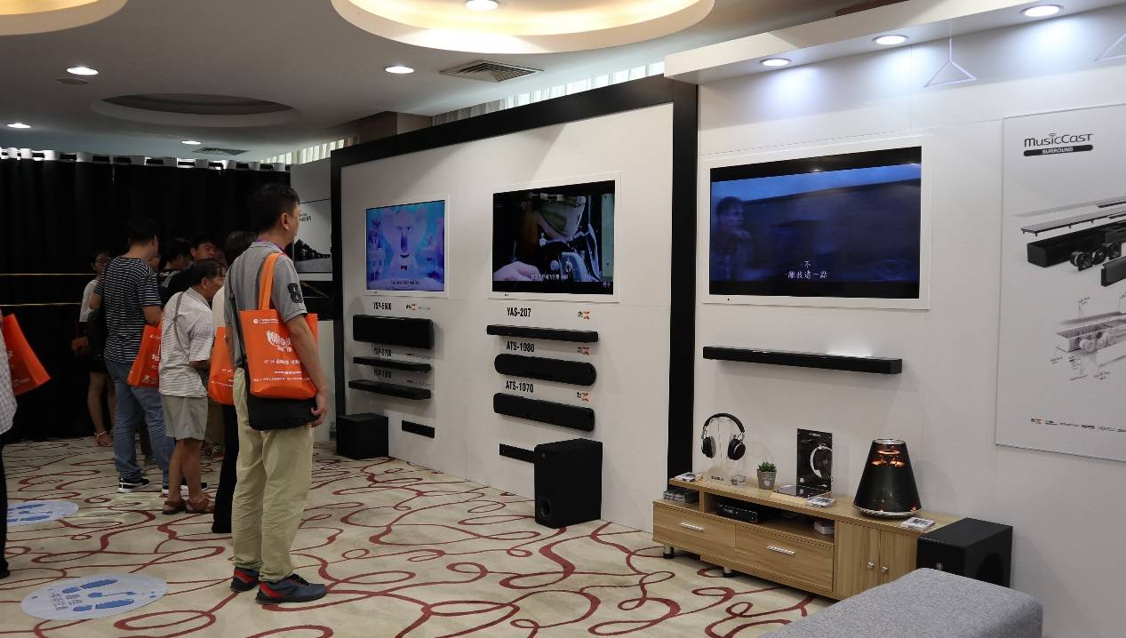 娱乐音质新境界，彩乐园携带家庭音响新品亮相2018广州国际音响唱片展