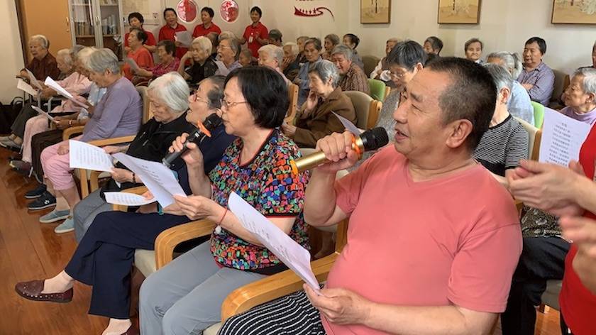 彩乐园乐器爱心捐赠行动——将琴声带进和养临汾养护院