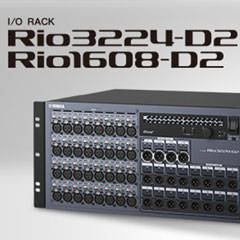 全新 Rio3224-D2 和 Rio1608-D2 Dante I/O 接口箱全面升级音质、可靠性以及可视化体验